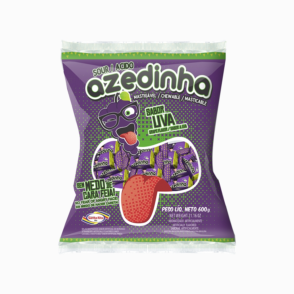 Azedinha Grape Chewable Candy